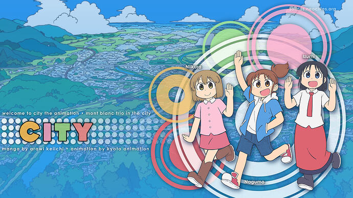 CITY The Animation anime wallpaper, Jul 2025