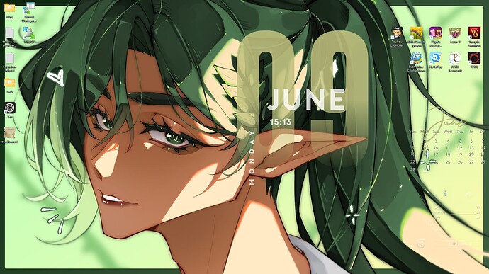 Desktop image