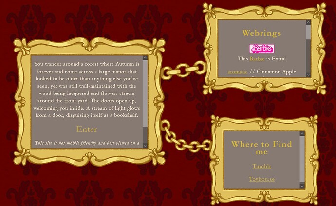 homepage layout